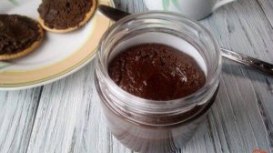 Шоколадно-арахисовая паста