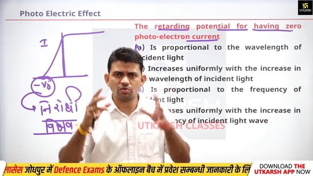 Dual nature of Matter and Radiation #2 | Physics | Science | CUET 2022 | By KR Chavda Sir