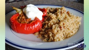 Гарнир к фаршированным перцам Рецепт, пошаговый