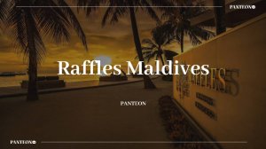 Вебинар с отелем Raffles Maldives