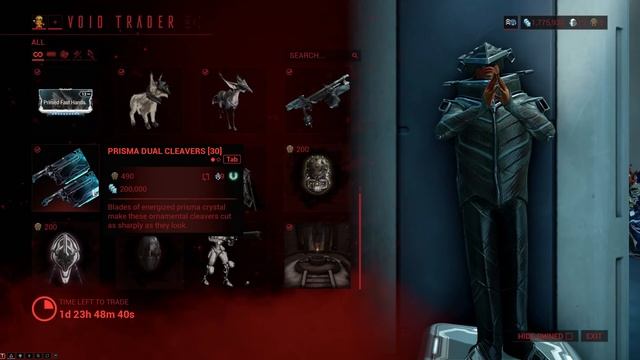 Warframe - Baro Ki'Teer (PC) - Sima Luxxum & Vez Luxxum Ornaments смотреть онлайн