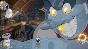 Cuphead speedrun a dish to die for(Chef saltbaker) final boss fight