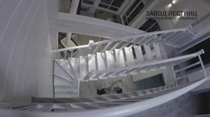 Самая красивая лестница на монокосоуре (смотреть только в хорошем качестве)