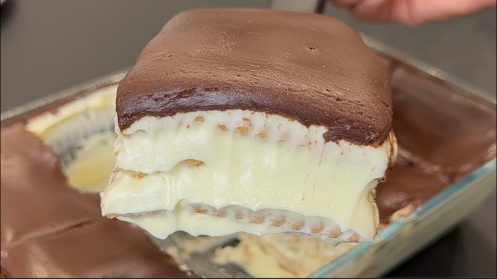Самый вкусный ДЕСЕРТ без духовки...🍰🍫😋    Рецепт в описании ✍️