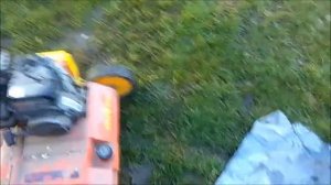 scarificateur thermique wolf moteur kawasaki fa76d