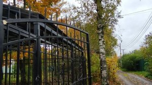Арочный навес в гостевой дом