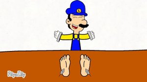 super Mario Bros anime movie luigi tickled feet