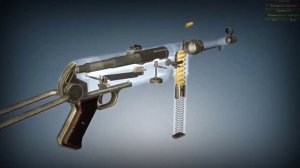 Огнестрельное оружие мира: пистолет-пулемет МП-40