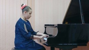 Этюд №6-К.Черни ор.299,
«Зимнее утро»- П.Чайковский