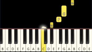 Subway Surfers Theme - Easy and Very Slow Piano tutorial - Beginner