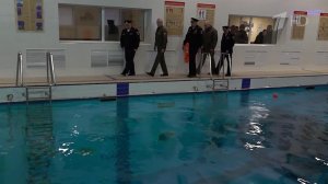 Андрей Белоусов проинспектировал ход строительства новых объектов для Каспийской флотилии