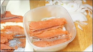 КАК хранить красную рыбку вкусно и долго///