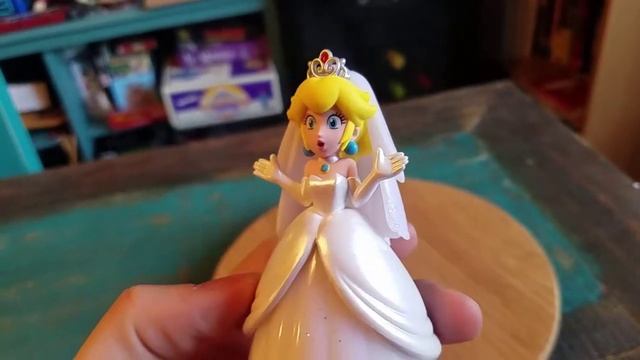 Princess Peach Super Mario Oddysey Amiibo Nintendo Figure Review смотреть онлайн