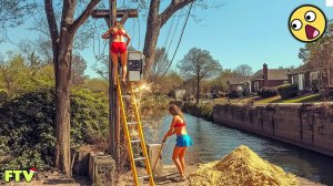 ПОЛНЫЕ ИДИОТЫ НА РАБОТЕ, Мгновенное сожаление о неудачах, Подборка 2025 лучших неудач недели