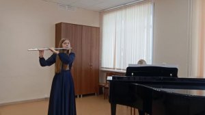 И.С. Бах Соната номер 6 ми мажор (3-4ч.) исп. Истомина Фаина, 16 лет 17.03.2025