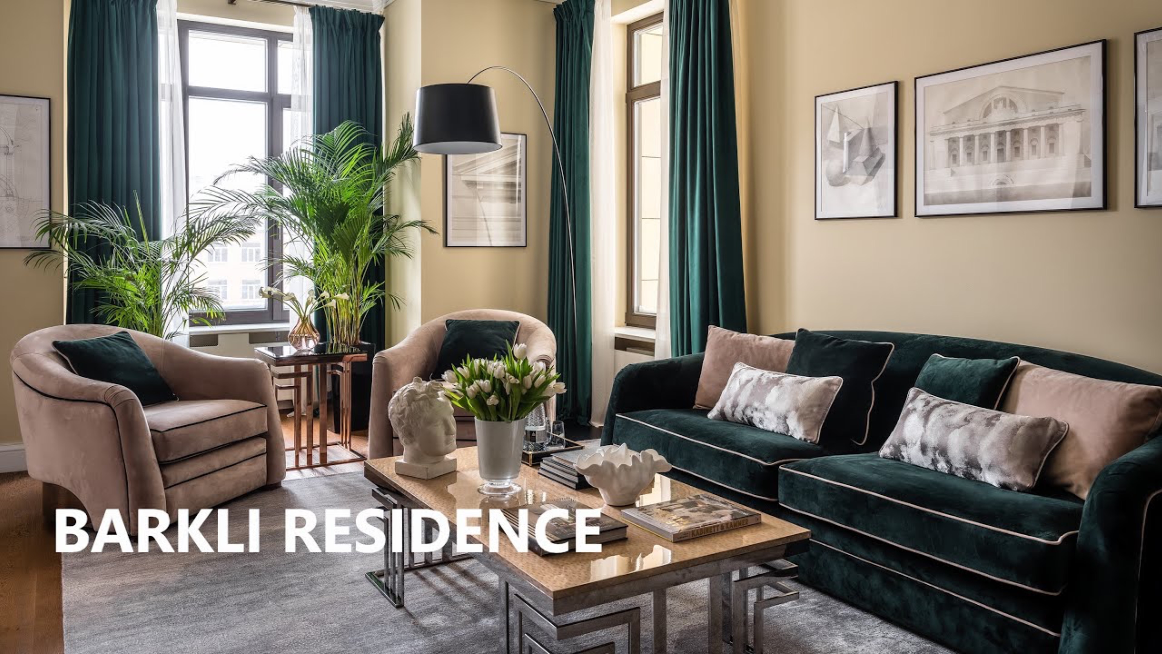Стильная квартира 125 кв.м. в Barkli Residence