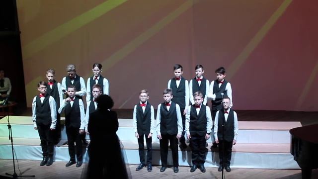 Хор мальчиков ТГ-МГ. Дирижёр - Левко Н.А. Концертмейстер - ученица 8 класса - Слободенюк Софья смотреть онлайн