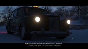 Forza Horizon 4. Поездка на такси в зимнее время года часть 2.