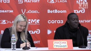 Энтони Модесте после поражения сборной Гренады от команды России о непривычном климате.