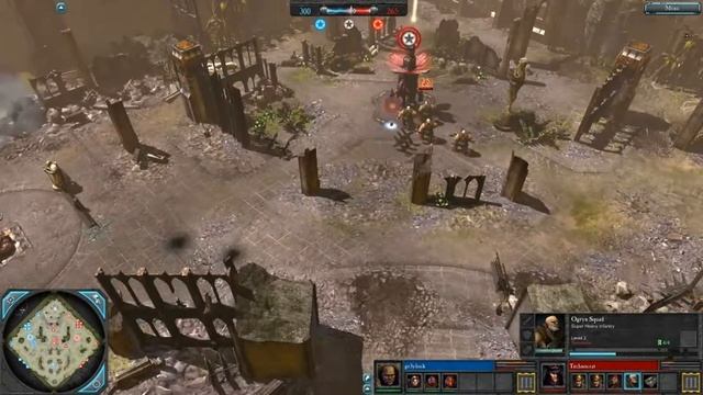 Dawn of War 2 Retribution: 1v1 Gr3ylock vs Technocrat смотреть онлайн