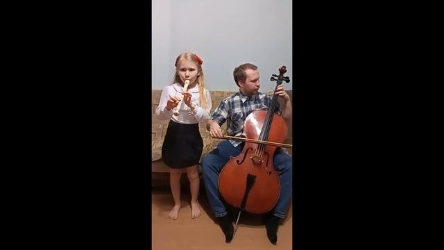 Гоголева Мария и Гоголев Анатолий. М. Раухвергер "Воробей".