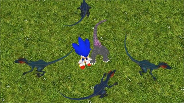 sonic and jaiane the godzilla found friendly new dino Guanlong ice age 3 смотреть онлайн