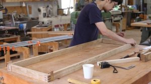 Изготовление рамы для большго зеркала (в полный рост) мастером Ишитани