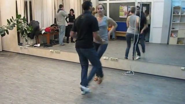 Salsa LA, Oleg & Nastia lesson in SoulDance, salsaodessa.com смотреть онлайн