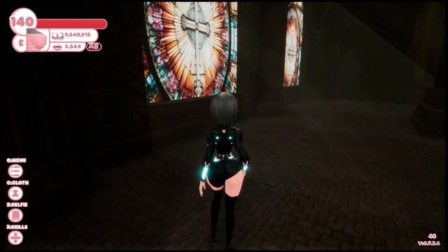 Church, city and fantasy land - Waifu Dreams City смотреть онлайн