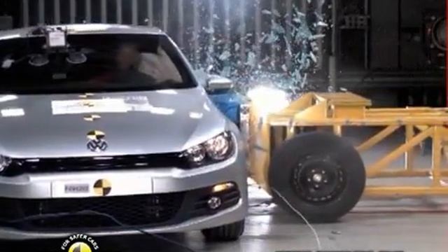 2009 Volkswagen Scirocco Çarpışma Testi смотреть онлайн