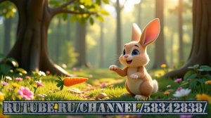 Весёлые проделки зайца и его невидимой морковки - смешные сказки