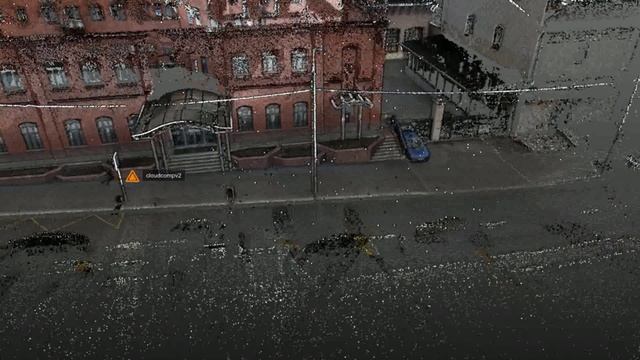 Лазерное сканирование  Трехгорной мануфактуры в Москве.