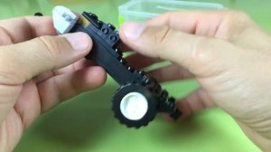 Лего трактор - собираем красный трактор - LEGO tractor assembling