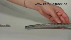 KATO UNITRACK Spur N (1:160), gebogene Gleise