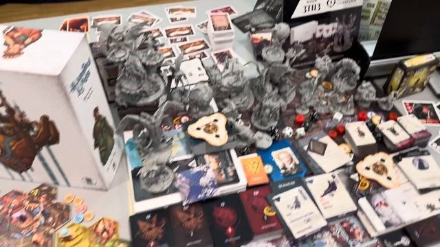 Walking through the Novelty Show at Essen Spiel 2023