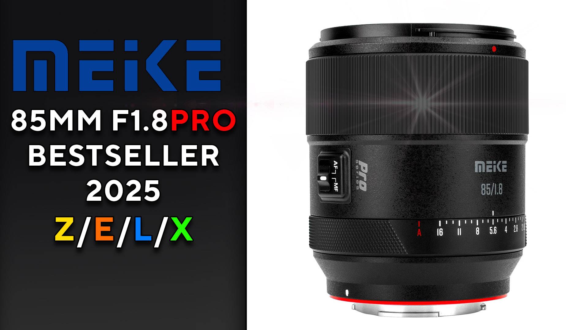 Новый топ Meike 85mm F1.8 PRO 2025