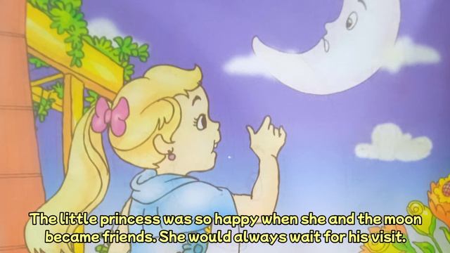 The Story of the Girl and the Moon with English subtitle - Bedtime Story смотреть онлайн