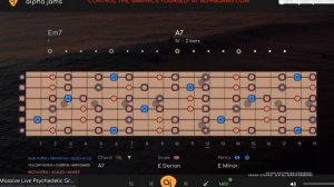 Massive Live Psychedelic Jam Track (Re-MIX in E Minor)
