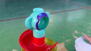 Вода и шарики ☆  x Оригинальное деревянное поле x Шариковый водопад ASMR