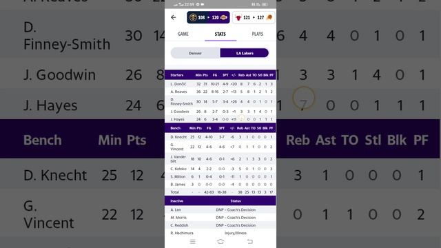 Обзор на матч LAL-DEN Review of football games
