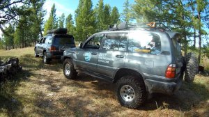 Land Cruiser 100 & Lexus LX 470. Миниэкспедиция на озеро