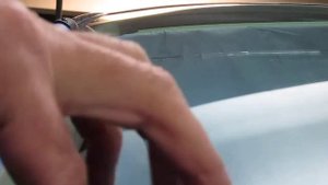 Заполнение трещины полимером