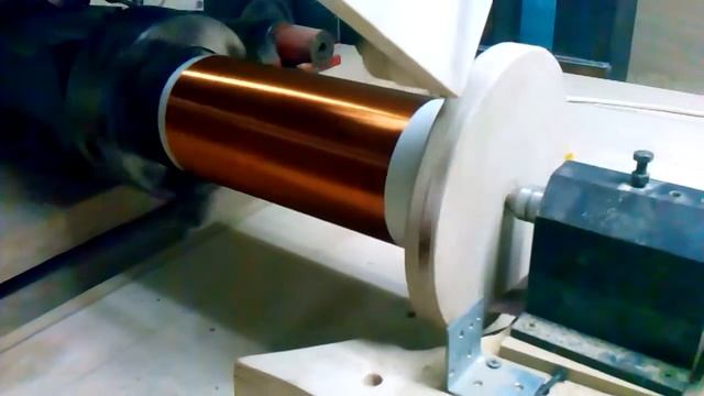 CNC.. намотка катушки, продолжение.. смотреть онлайн