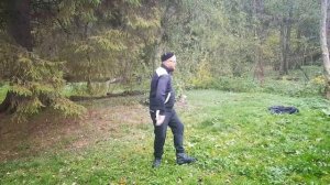 Крутка шашкой с новым каскадом и уколами