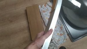 Установка железной ванны.