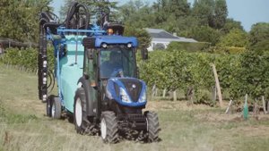 BERTHOUD WIN'AIR - обзор прицепного опрыскивателя для садов/ виноградников