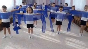 флешмоб Голубая лента