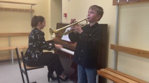 Криковцов Андрей (труба) 11лет ЧНП «Пастух».