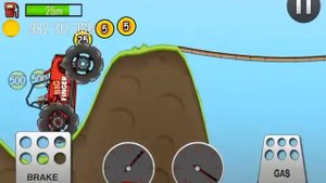 Hill climb racers let's play #1