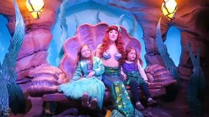 Meeting Disney Princess Ariel at Walt Disney World!
